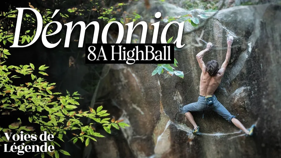 Le BLOC le PLUS TERRIFIANT de FONTAINEBLEAU - "Démonia" 8A