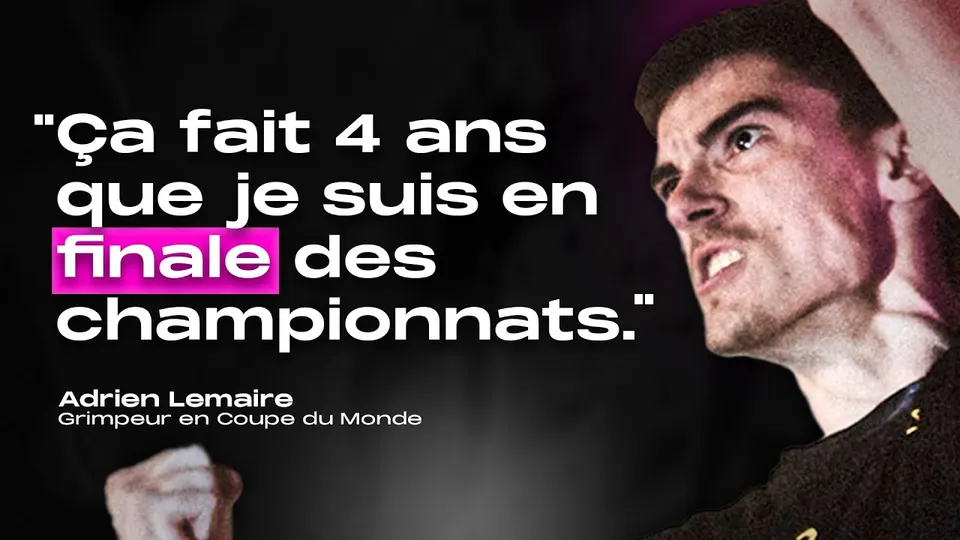 Le CHAMPION de FRANCE de BLOC 2025 - Adrien Lemaire