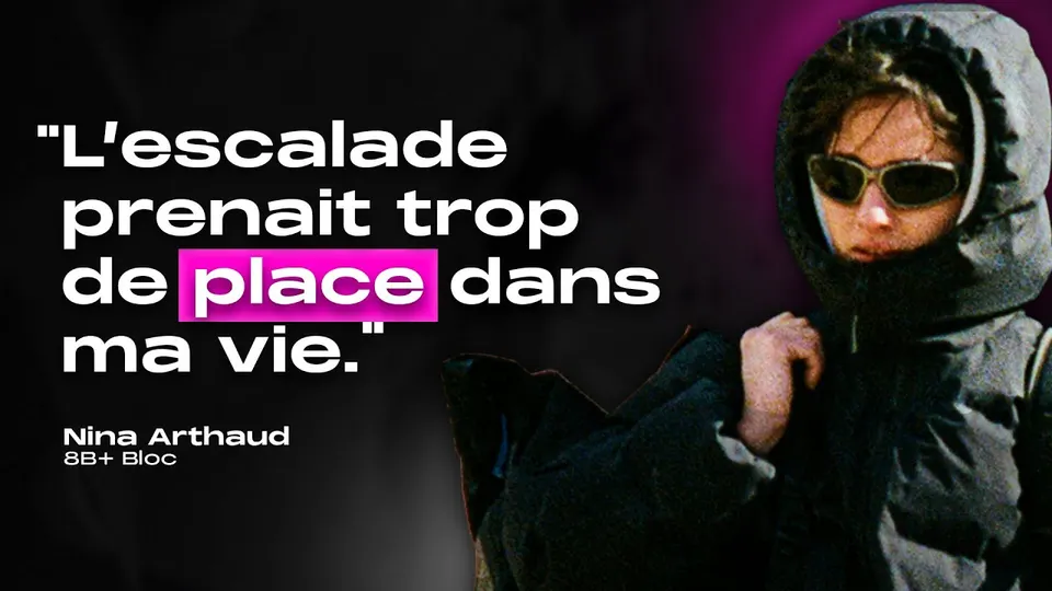 L'ESCALADE prenait TROP de PLACE - Nina Arthaud